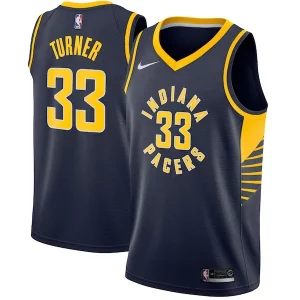 Myles Turner Indiana Pacers Nike Swingman Jersey Refiné Navy Icon Edition
