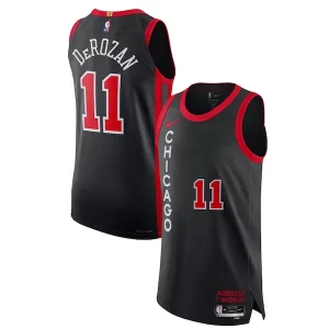Nike DeMar DeRozan Chicago Bulls Authentic Jersey City Edition Black Élégant