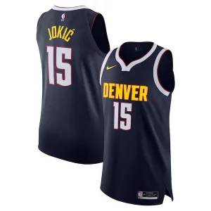 Nikola Jokic Authentique Denver Nuggets Nike Authentic Jersey Icon Edition Navy