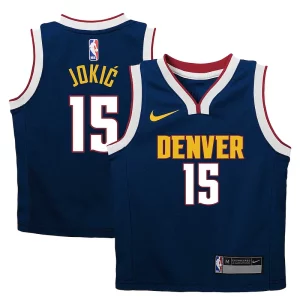 Nikola Jokic Denver Nuggets Nike Preschool Dri Prime FIT Swingman Player Jersey Icon Edition Navy