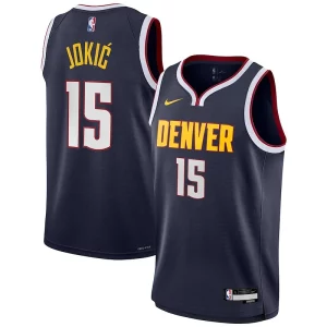 Nikola Jokic Denver Nuggets Nike Youth Swingman Jersey Incontournable Icon Edition Navy