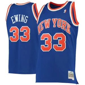 Patrick Ewing New York Knicks 1991/92 Admirable Hardwood Classics Swingman Jersey Blue