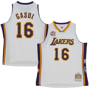 Pau Gasol Los Charming Angeles Lakers Unisex Hall of Fame Class of 2023 Throwback Swingman Jersey White