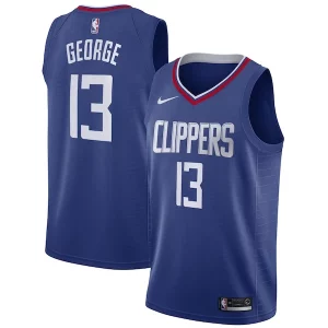 Paul Vibrant George LA Clippers Nike 2019/20 Swingman Jersey Blue Icon Edition