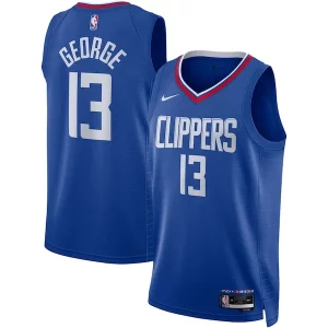Paul George LA Clippers Nike Unisex Swingman Jersey Icon Edition Royal Charming