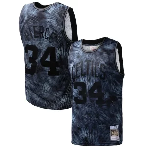 Paul Pierce Boston Celtics Hardwood Classics 2007/08 Tie Dye Swingman Jersey Magnifique Black
