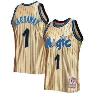 Penny Hardaway Orlando Magic 75th Anniversary 1993/94 Hardwood Classics Swingman Jersey Unique Gold