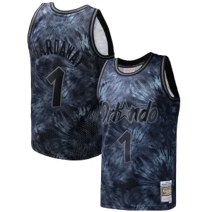 Penny Hardaway Orlando Magic Magnifique Hardwood Classics 1984/85 Tie Dye Swingman Jersey Black