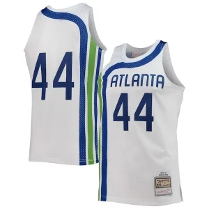 Pete Maravich Distingué Atlanta Hawks 1970/71 Hardwood Classics Swingman Jersey White