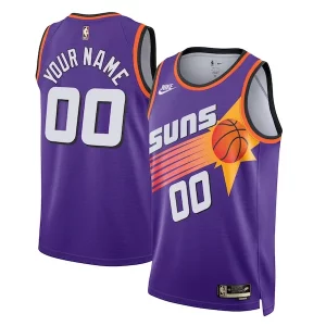 Phoenix Suns Nike Unisex 2022/23 Custom Swingman Jersey Classic Edition Commémoratif Purple