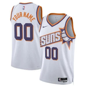 Phoenix Suns Nike Luxueux Unisex Swingman Custom Jersey White Association Edition