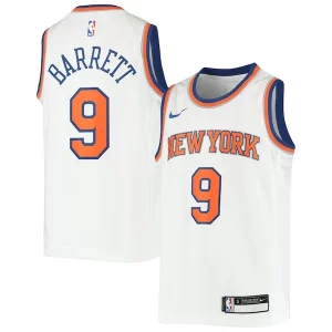 RJ Barrett Élégant New York Knicks Nike Youth Swingman Jersey Association Edition White