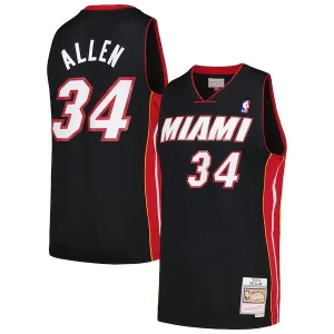 Ray Allen Miami Heat 2012/13 Hardwood Classics Premium Swingman Jersey Black