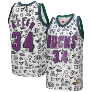 Ray Captivant Allen Milwaukee Bucks 2000/01 Swingman Jersey White