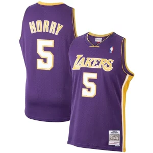 Robert Horry Exclusif Los Angeles Lakers 1999/00 Hardwood Classics Swingman Jersey Purple