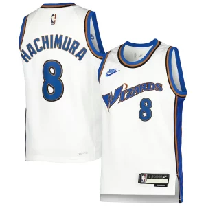 Rui Incontournable Hachimura Washington Wizards Nike Youth 2022/23 Swingman Jersey White Classic Edition
