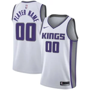 Sacramento Kings Nike Gracieux Swingman Custom Jersey White Association Edition
