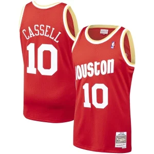 Sam Cassell Houston Rockets 1993/94 Exquisite Hardwood Classics Swingman Jersey Red