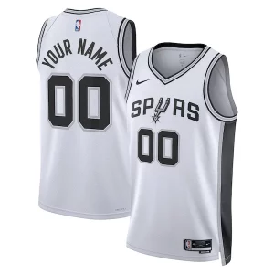 San Antonio Luxueux Spurs Nike Unisex Swingman Custom Jersey White Association Edition
