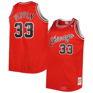 Scottie Haut de gamme Pippen Chicago Bulls Big & Tall Hardwood Classics 2003/04 Swingman Jersey Red