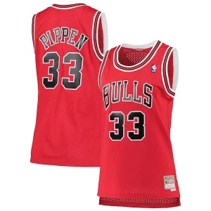 Scottie Pippen Chicago Bulls Women's 1997/98 Hardwood Classics Swingman Jersey Bold Red