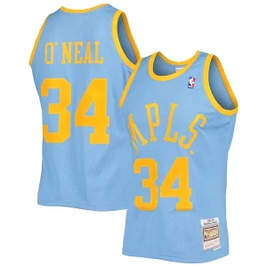 Shaquille O'Neal Los Angeles Lakers 2001/02 Hardwood Classics Swingman Jersey Powder Blue Uniques