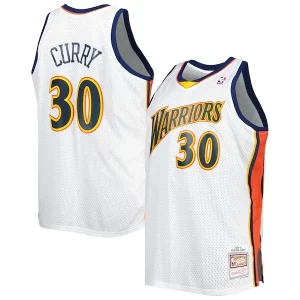 Stephen Curry Uniques Golden State Warriors Big & Tall Hardwood Classics 2008/09 Swingman Jersey White