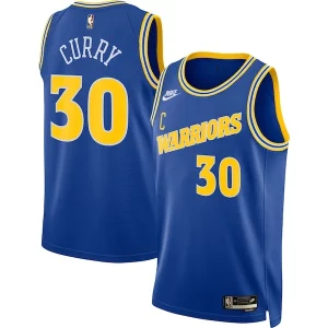 Stephen Curry Golden State Warriors Nike Swingman Jersey Classique Classic Edition Blue