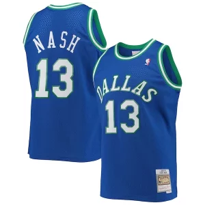 Steve Classique Nash Dallas Mavericks 1998/99 Hardwood Classics Swingman Jersey Blue