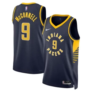 T.J. McConnell Indiana Pacers Nike Unisex Swingman Confortable Replica Jersey Icon Edition Navy