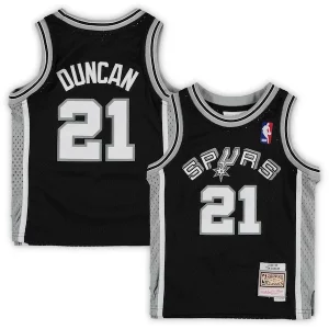 Tim Duncan San Antonio Spurs Exquisite Preschool 1998/99 Hardwood Classics Throwback Team Jersey Black