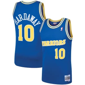 Tim Hardaway Golden Distingué State Warriors 1990/91 Hardwood Classics Swingman Jersey Royal