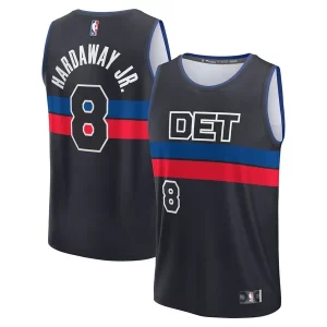 Tim Hardaway Jr. Detroit Pistons Youth Fast Dashing Break Player Jersey Statement Edition Black