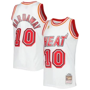 Tim Hardaway Miami Heat Hardwood Classics Swingman Jersey Prime White
