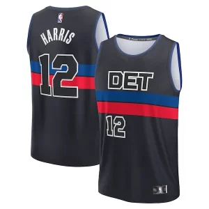 Tobias Distingué Harris Detroit Pistons Youth Fast Break Player Jersey Statement Edition Black