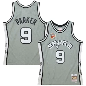 Tony Parker San Antonio Spurs Unisex Hall of Fame Class of 2023 Throwback Uniques Swingman Jersey Gray