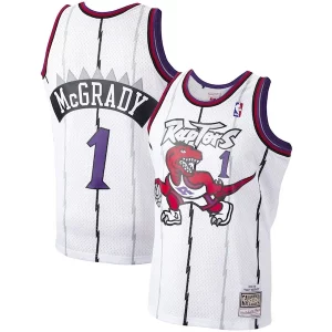 Tracy McGrady Toronto Raptors 1998/99 Hardwood Classics Swingman Jersey White Exquisite