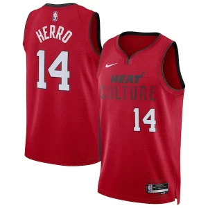 Tyler Herro Miami Heat Nike Unisex 2024/25 Swingman Player Authentique Jersey City Edition Red