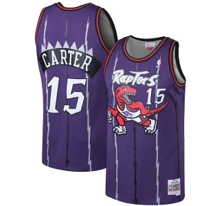 Vince Carter Toronto Raptors 1998/99 Hardwood Classics Swingman Jersey Purple/White Collectible