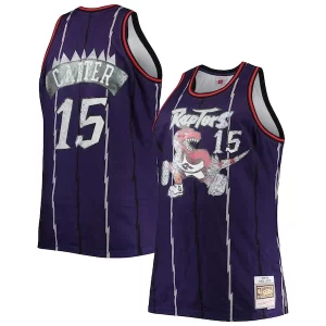 Vince Carter Toronto Raptors Big & Tall 1998/99 Vibrant NBA 75th Anniversary Diamond Swingman Jersey Purple