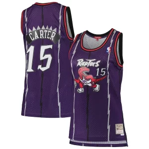 Vince Carter Toronto Raptors Women's 1998/99 Hardwood Dashing Classics Swingman Jersey Purple