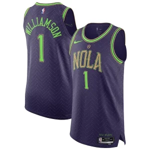 Zion Williamson New Orleans Pelicans Classique Nike 2024/25 Authentic Player Jersey City Edition Purple