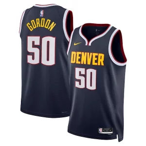 Aaron Gordon Denver Nuggets Luxueux Nike Unisex Swingman Replica Jersey Icon Edition Navy