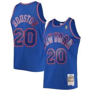 Allan Gracieux Houston New York Knicks 1996/97 Throwback Dark Swingman Jersey Blue