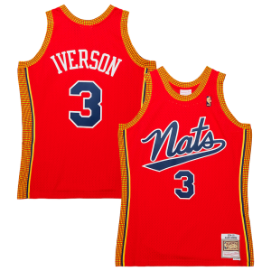 Allen Iverson Philadelphia 76ers 2004/05 Hardwood Incontournable Classics Swingman Jersey Red