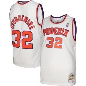 Amar'e Stoudemire Exclusif Phoenix Suns 2001/02 Hardwood Classics Swingman Jersey White/Purple