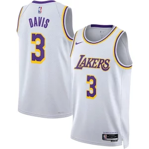 Anthony Davis Los Angeles Lakers Unique Nike Unisex Swingman Jersey Association Edition White