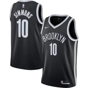 Ben Simmons Bold Brooklyn Nets Nike 2021/22 Swingman Jersey Icon Edition Black