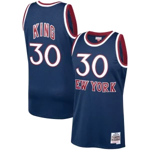 Bernard Luxueux King New York Knicks 1982/83 Hardwood Classics Swingman Jersey Navy