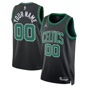 Boston Celtics Jordan Brand Unisex 2022/23 Swingman Custom Jersey Authentique Statement Edition Black